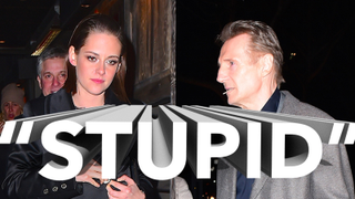 Shockingly, Liam Neeson’s Rep Says Claims He's Dating Kristen Stewart Are ‘Stupid’